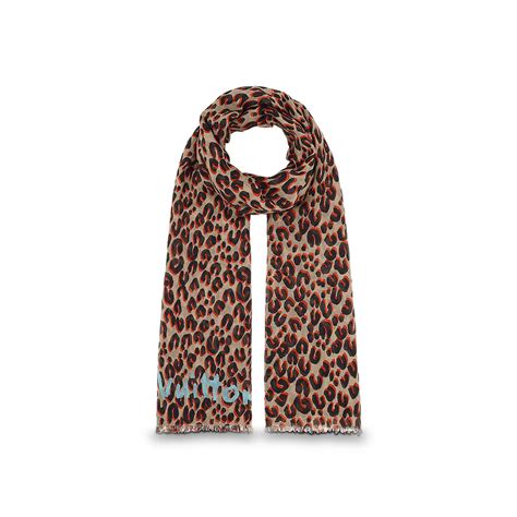 louis vuitton leopard disco stole|Louis Vuitton leopard stole accessories.